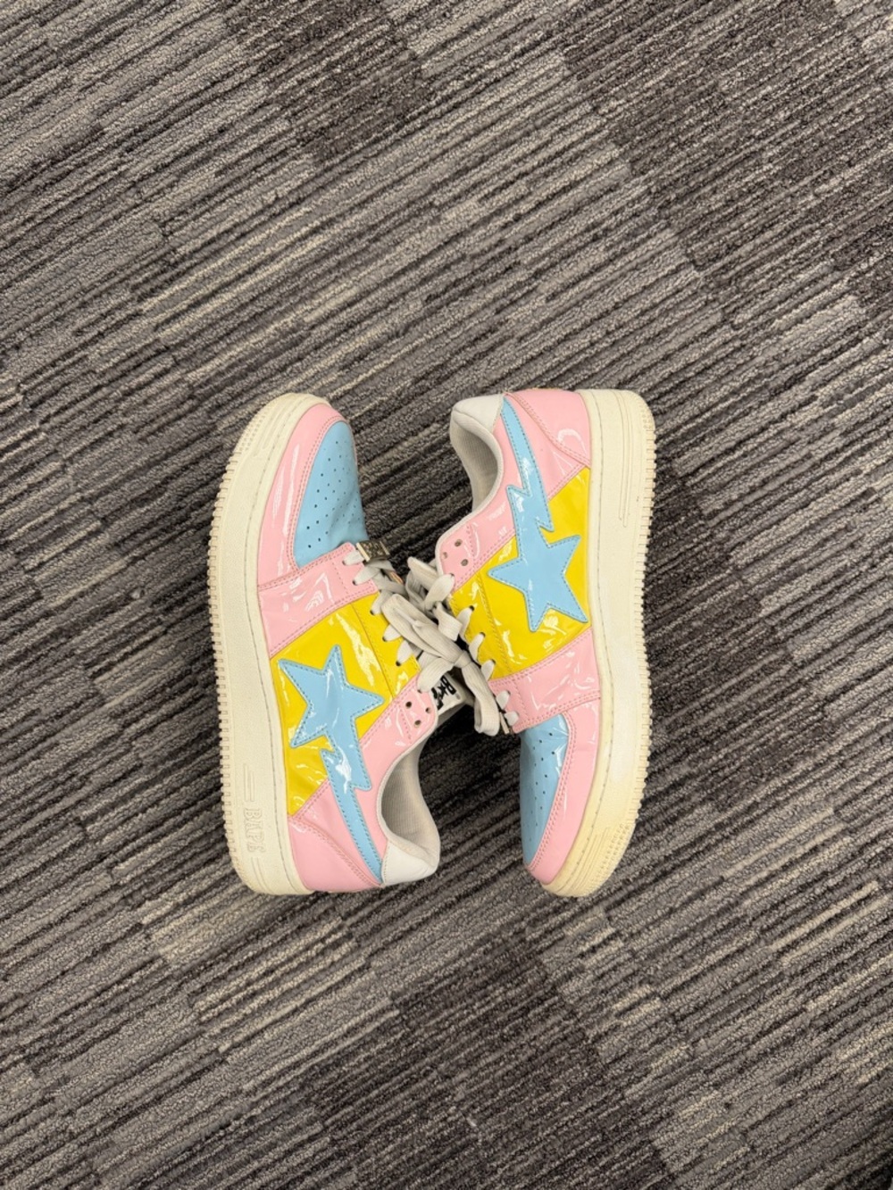 Bape x Bapesta Patent Leader